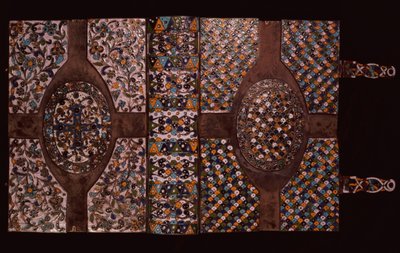 Couverture de livre (émail cloisonné) - Russian School